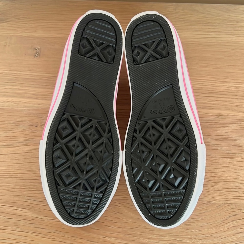 Converse CTAS Galaxy Glimmer Ox Mod Pink Shoe Sz 3 - Picture 4 of 5